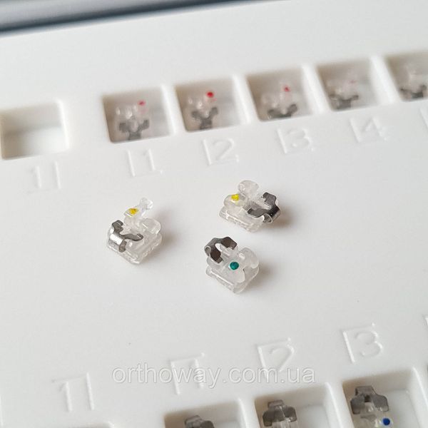 Брекеты самолигирующие керамические Clever "C" (3,4,5 w/h MBT)