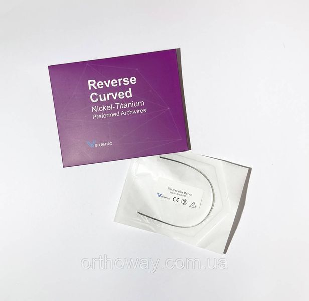 Дуги NiTi Reverse Curved Werdenta Реверс (круглі 2 шт/уп) NiTi Reverse Werdenta фото