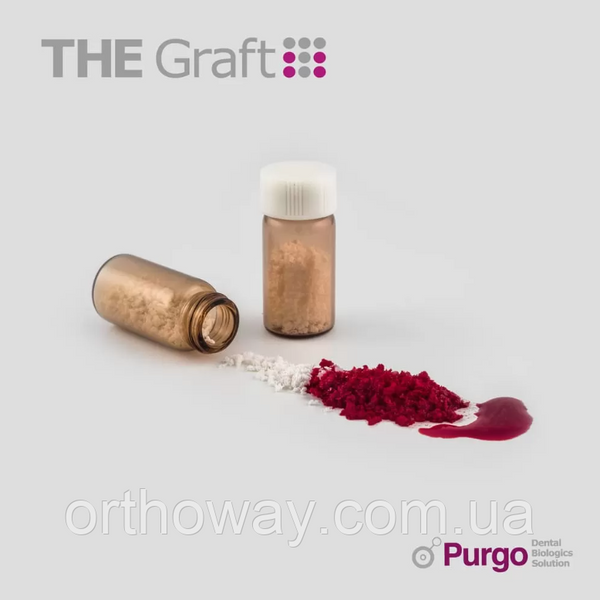 Материал для ремоделирования кости THE Graft&trade; Purgo 0.5 г (1.2 куб. см)