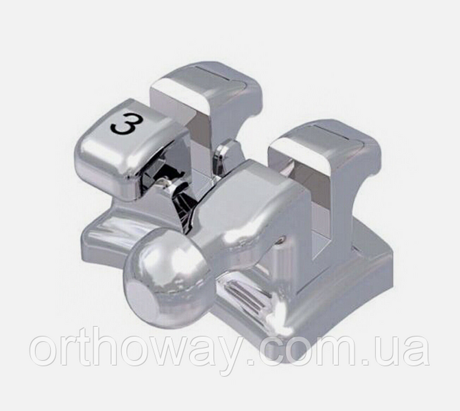 Брекети металеві Dentaurum Equilibrium Mini (3,4,5 w/h Roth) Equilibrium Mini фото