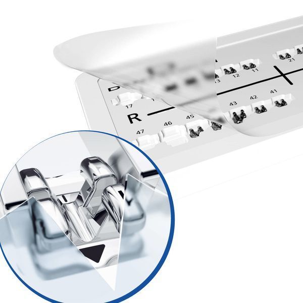 Брекеты металлические Discovery SMART (3,4,5 w/h Roth22) Dentaurum