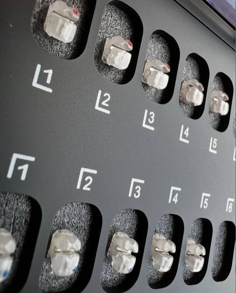 Брекети самолігуючі керамічні NB MINI (3,4,5 w/h MBT)  NB MINI Кераміка фото